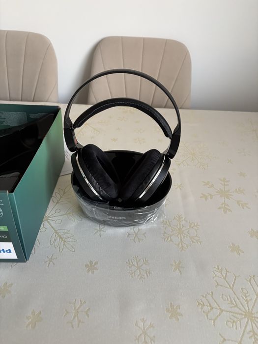 Słuchawki Philips SHD8850 + stacaj dokująca - nowe, mozliwa wysylka.