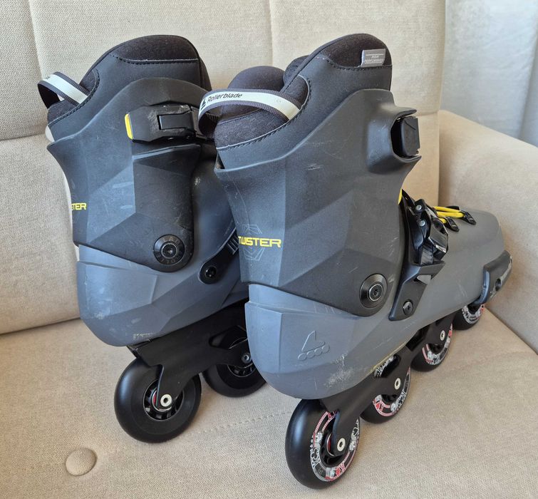 Rollerblade Twister Edge SE EU 46, 4x80/85A, Nowe FR kola i Wicked ABEC 9