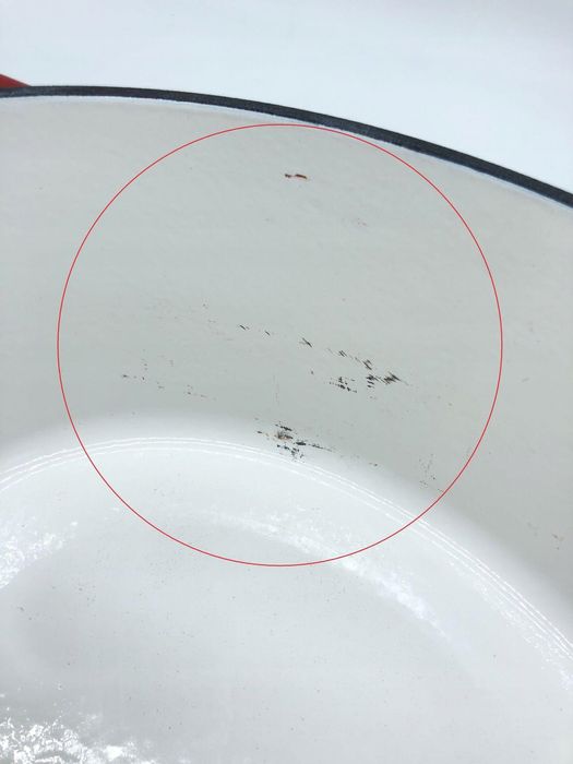 Sitram Owalny Żeliwny Garnek z Pokrywką 6.5L, Czerwony, 33x25x13,5 cm