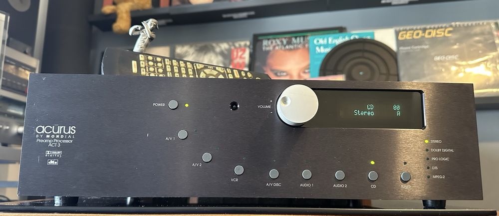 ACURUS by Mondial ACT-3 - Pré amplificador - para peças ou reparação