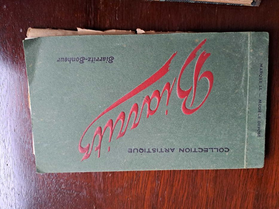 6 livros c/ postais Antigos!