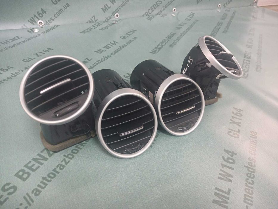 Воздуховоди салона Mercedes ML W164 GL X164 МЛ ГЛ повітряпровід