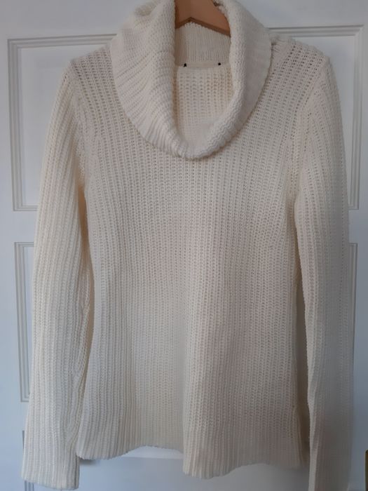 Sweter damski ecru