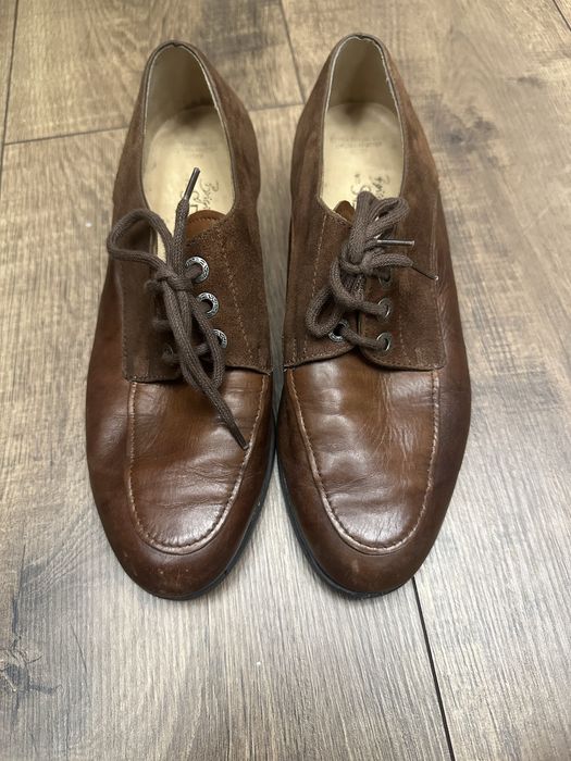 Жіночі шкіряні туфлі-оксфорди від італійського бренду