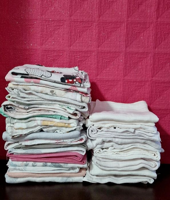 Pieluchy tetrowe,  muślinowe 30 szt.