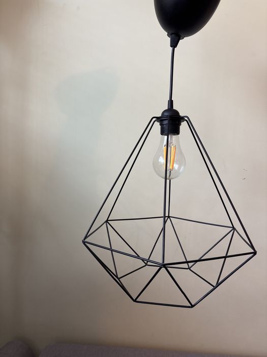 Lampa sufitowa wisząca druciana ikea