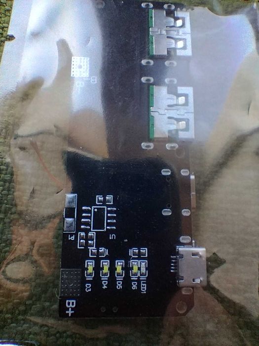 Плата модуль для повербанка 22.5w PowerBank QC3 QC4+ швидка зарядка