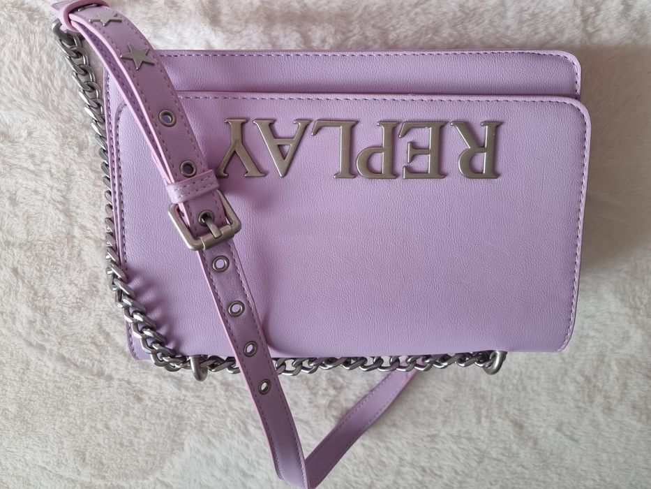 Carteira lilás Replay Nova