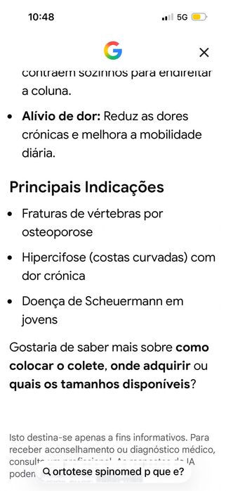 Spinomed medi – Cinta/Orótese de suporte para a coluna