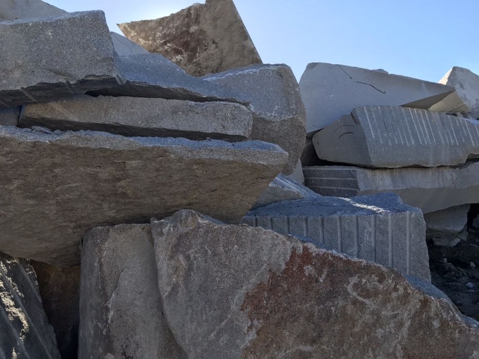 Pedra para muros toscos ou aparelhados