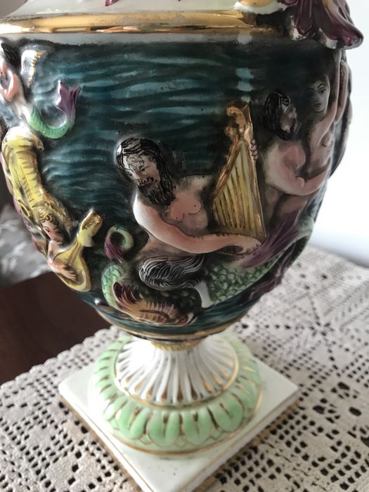 Jarra antiga motivos gregos lindissima!