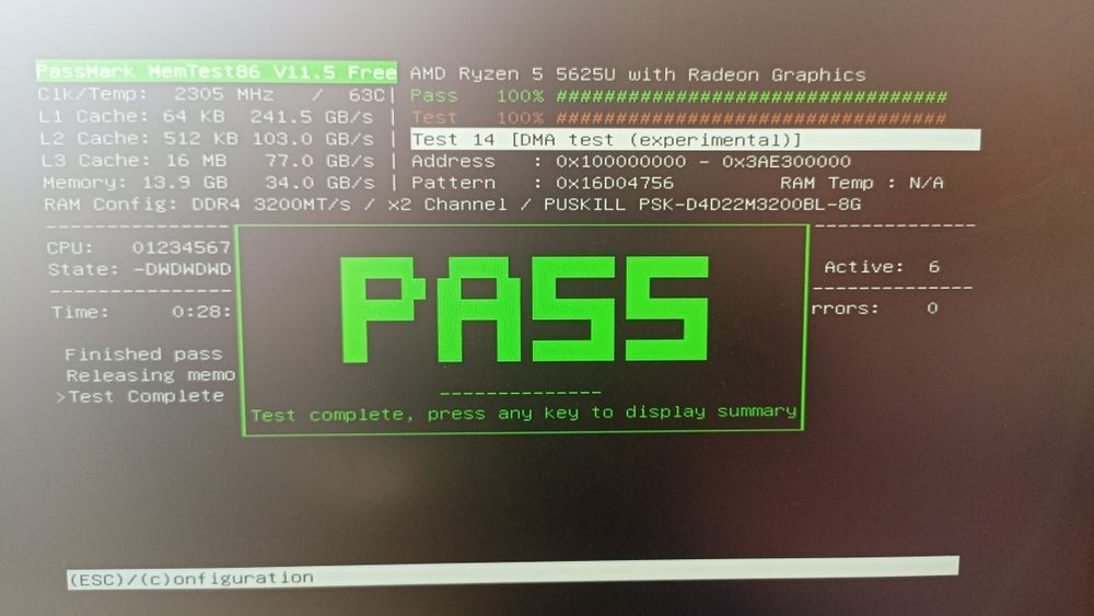 Міні ПК Неттоп NUC Chatreey Ryzen 5 5625U