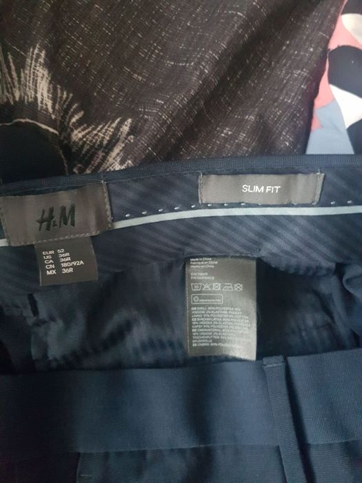 Nowy garnitur H&M nowy 185/112/92 Slimfit