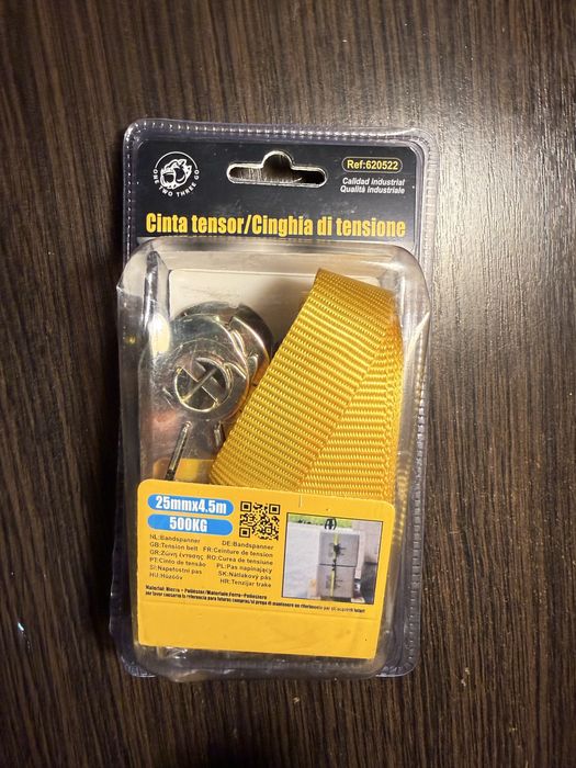 Стяжной Ремень(Лента)Трос(25мм х 400см/500кг) с