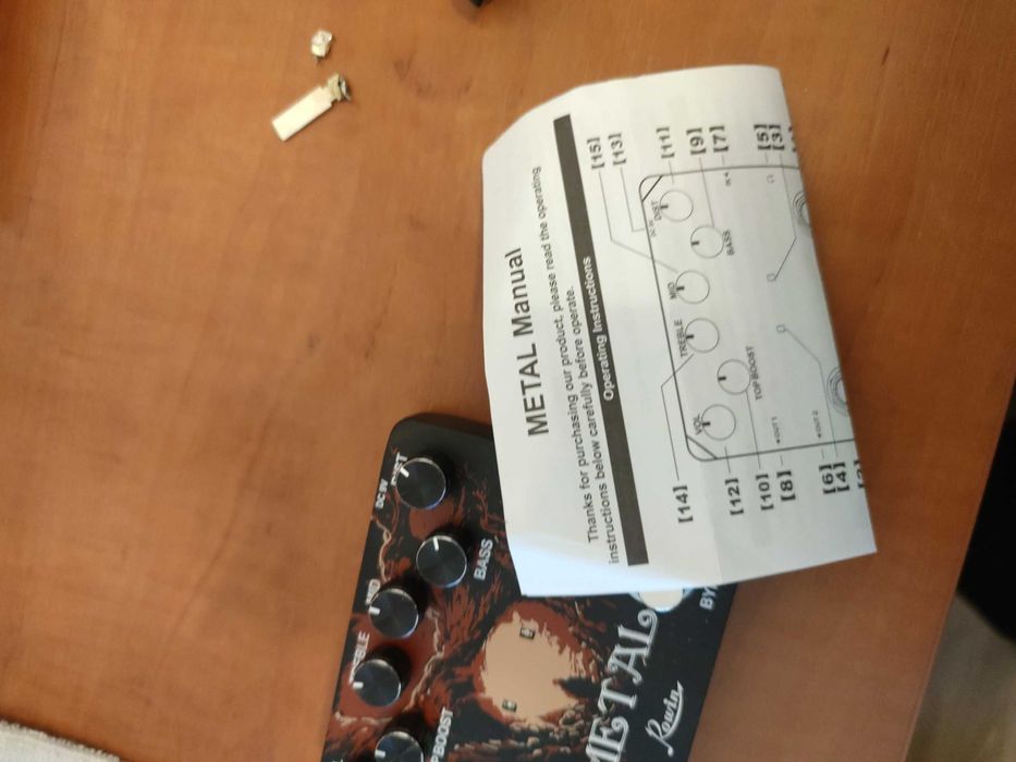 Fuzz Gitarowy Metal Rovin