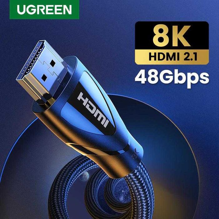 Ugreen HD140 премиум HDMI 2.1 кабели 8K 4K (HD150 HD155 HD135 HD171)