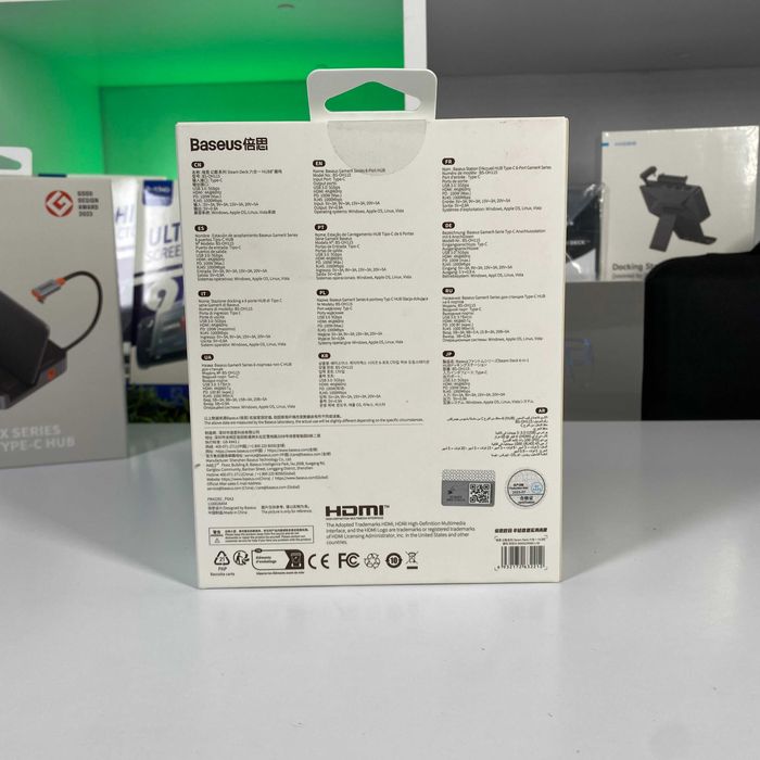 Док Станція Для Стім Дек Baseus для Steam Deck Dock Басеус USB-C HDMI Нова