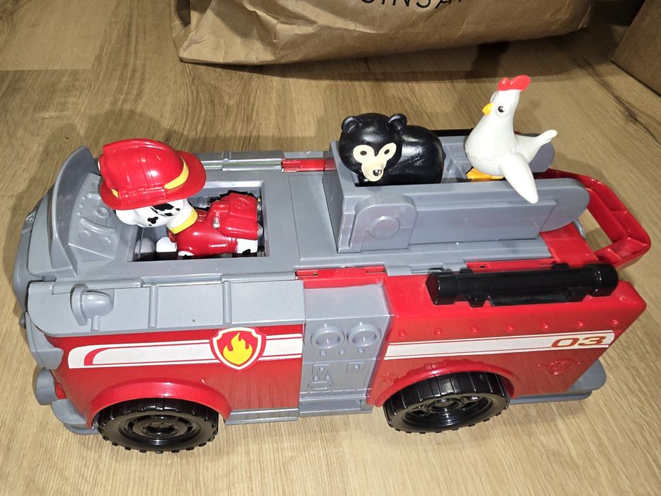 Psi patrol marshall woz strażacki rozkładany chicaletta