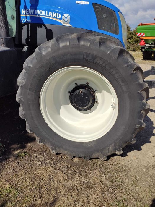 koła felgi W15Lx34 opony 480/70 R34 Michelin Omnibib grasdorf