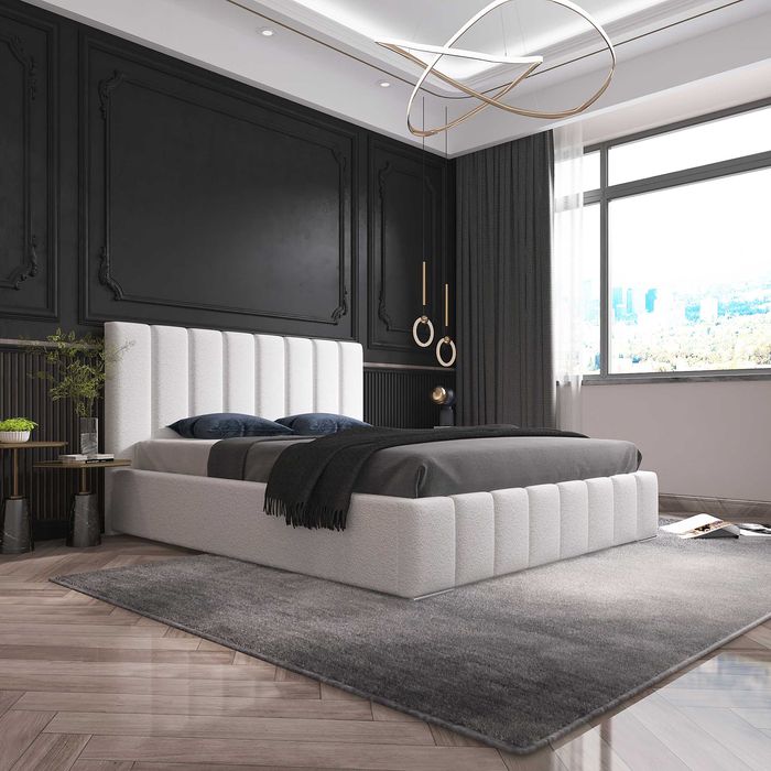 Łóżko tapicerowane AMBER  120x200, 140x200, 160x200, 180x200, 200x200