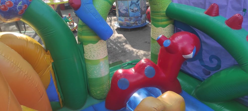 Терміново Атракціон надувний батут Волшебний лес