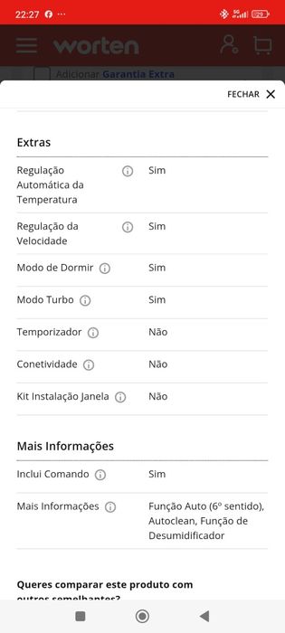 Vendo Ar-condicionado Portátil