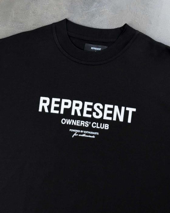 Футболка Represent Logo T-shirt Black