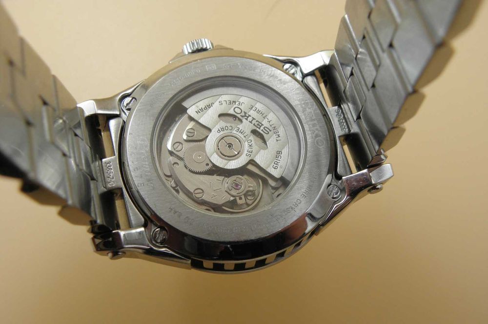 Механічний годинник Seiko Premier Automatic Cal 6R15В 3D браслет