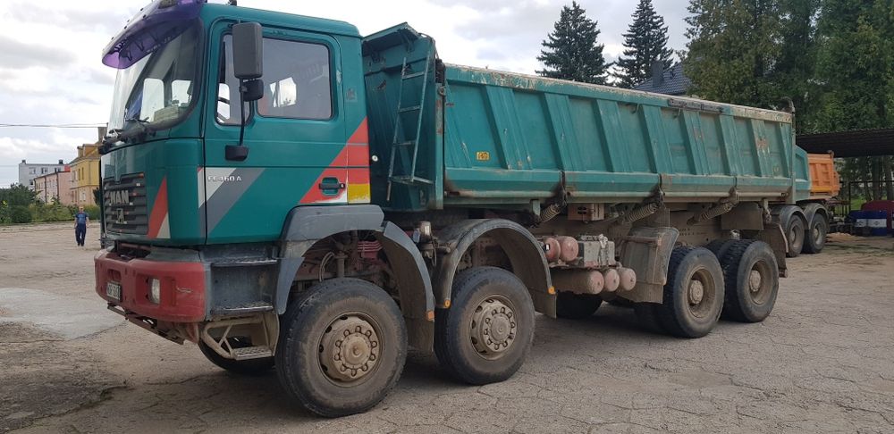 MAN wywrotka 8x8 bortmatic 2002r