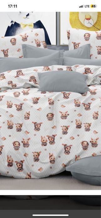 Постільна білизна,постіль,ранфорс,бязьдитяча,полуторка щенячий патруль