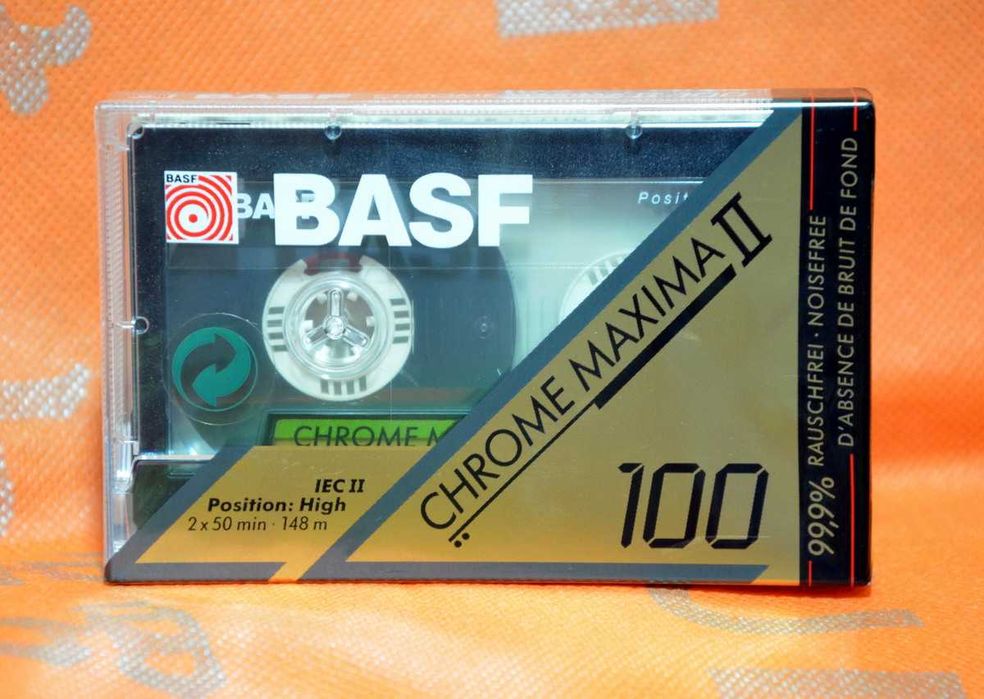 Аудио кассета BASF LH Extra I 60 касета Chromdioxid Super
