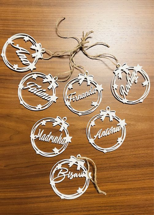 Bola de Natal | Ornamentos de Natal | 3D Print | Personalizavel