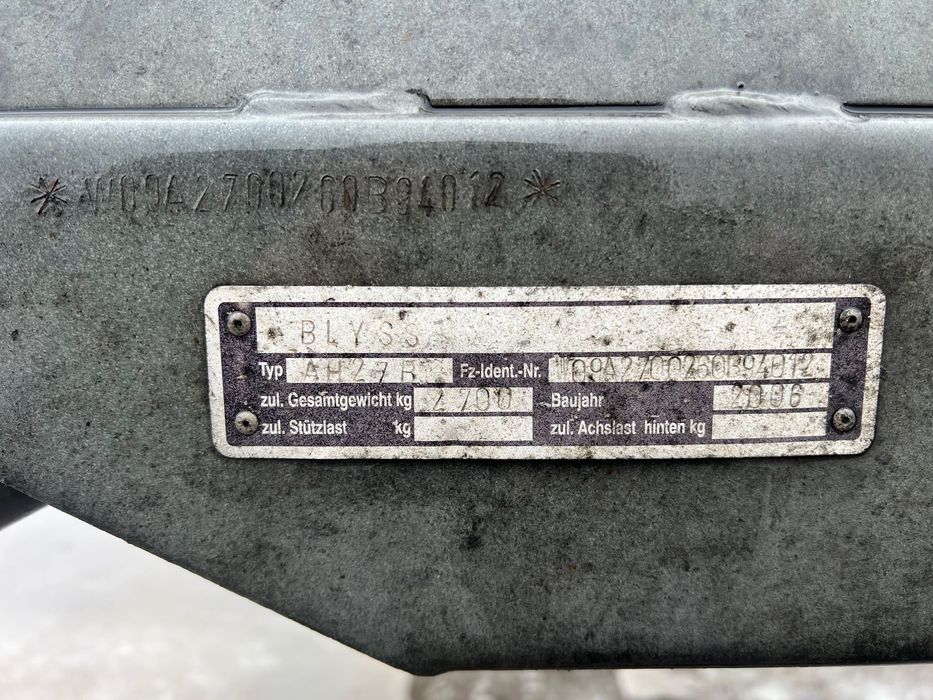 Laweta Dwuosiowa Knott DMC 2700 kg