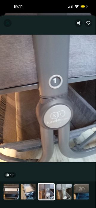 berço com cesto Luxury da Kinderland