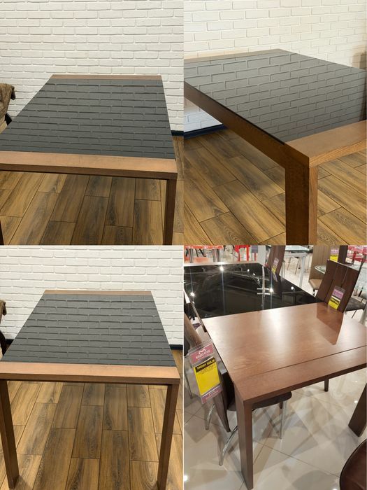 Продам стіл дерево/скло