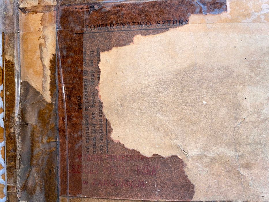 sprzedam obraz -akwarela z 1913r