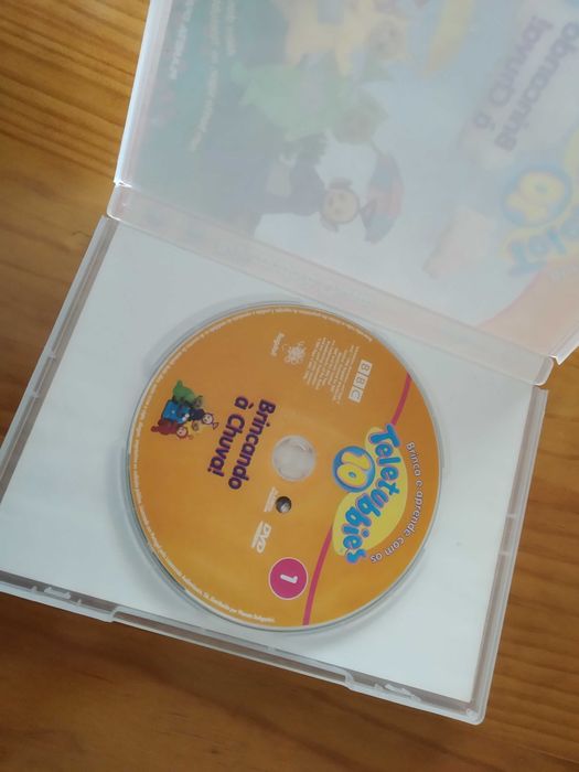 (PORTES GRÁTIS) DVD Nº 1 - Teletubbies 10 - Brincando à Chuva!