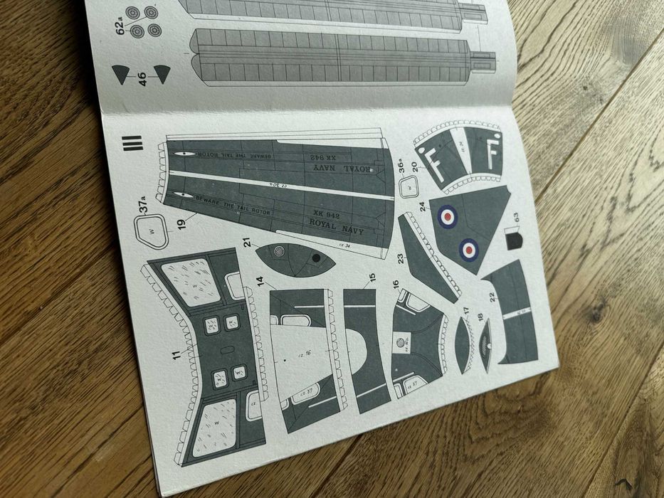 Mały Modelarz 4/94 Whirlwind HAS.7, oryginał.
