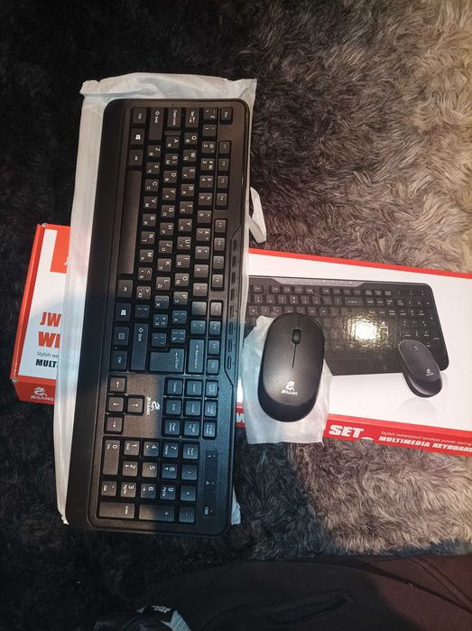 Безпровідна клавіатура та мишка Jw-6800 wireless set