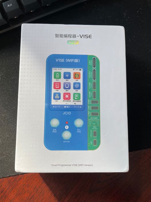 Программатор JCID VS1E (WIFI) с плашками батареи, дисплей и фейс