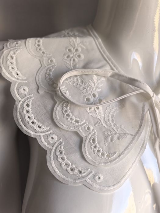 Viralowy haftowany kołnierz damski boho