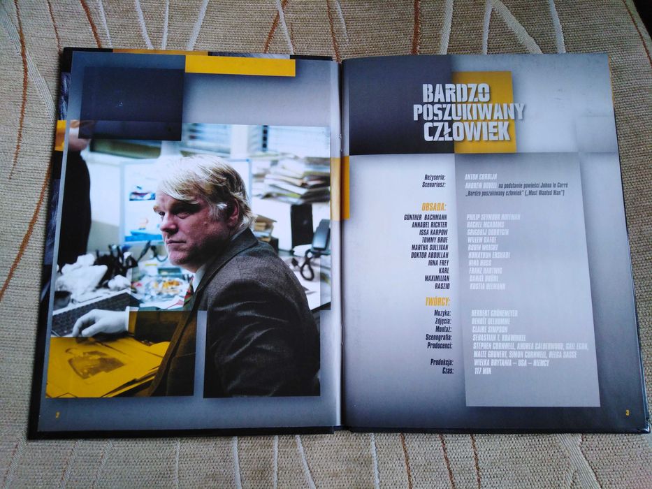 "Bardzo Poszukiwany Człowiek" Film Dvd (2014)