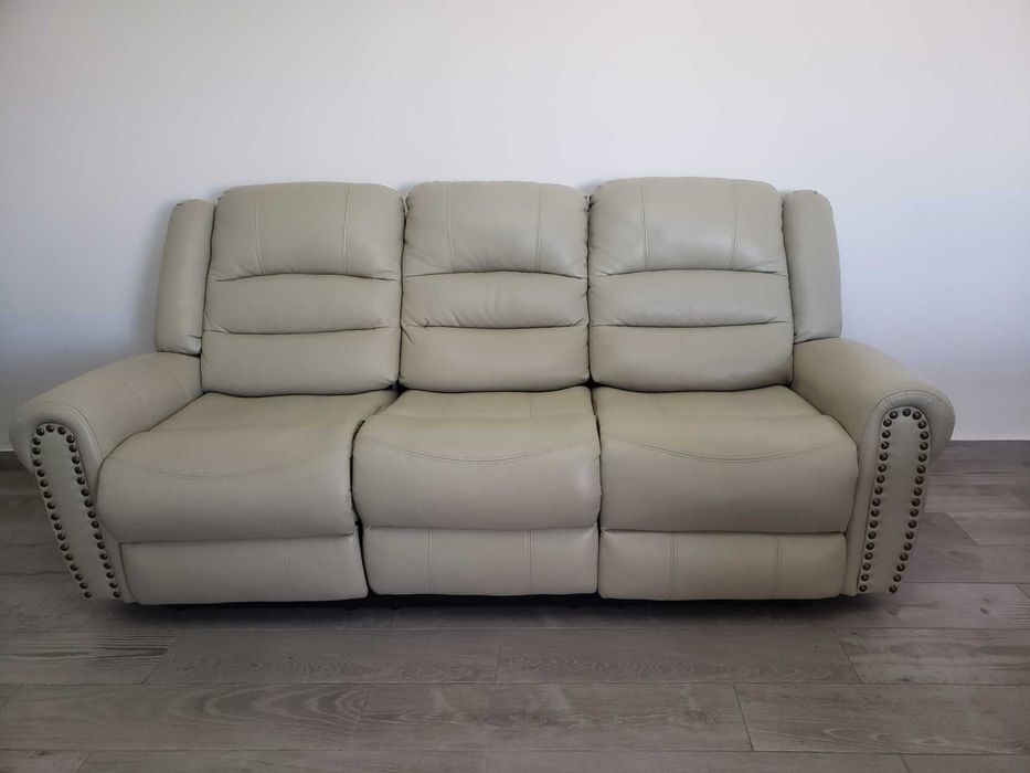Vendo sofa de couro