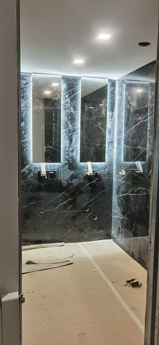 Venda e colocação de resguardos em vidro, guarda corpos e espelhos