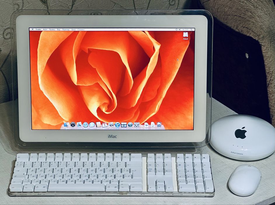 Apple iMac G4 17” 2003г раритет в коллекцию «Лампа Джобса» (компьютер)