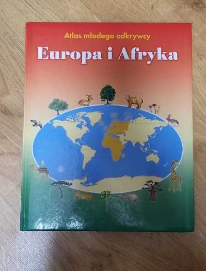 Atlas Polski Europy Świata dla dzieci kolekcja