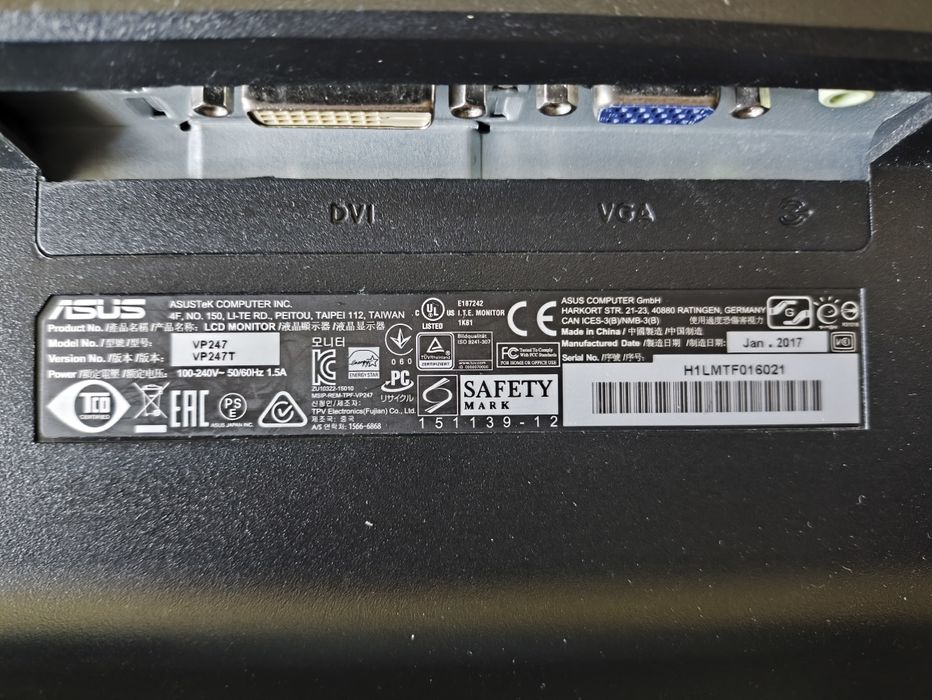 Monitor 24 " Asus