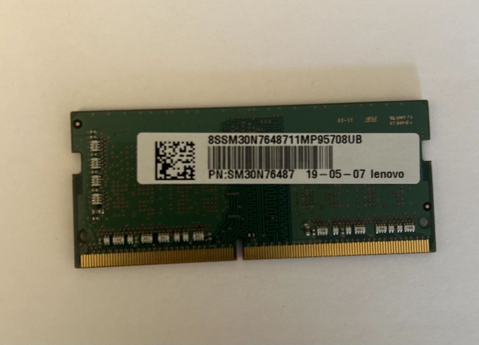 Memória RAM LeNovo DDR4 4GB
