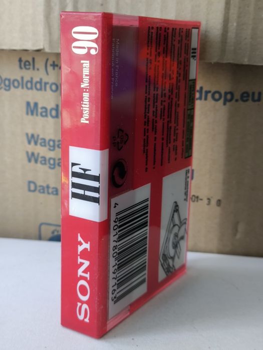 Kaseta magnetofonowa Sony HF 90 nowa folia audio