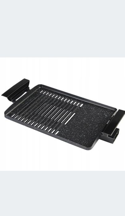 Grill elektryczny stołowy Raven EGE001N 875cm2 z powłoką marmurową 165